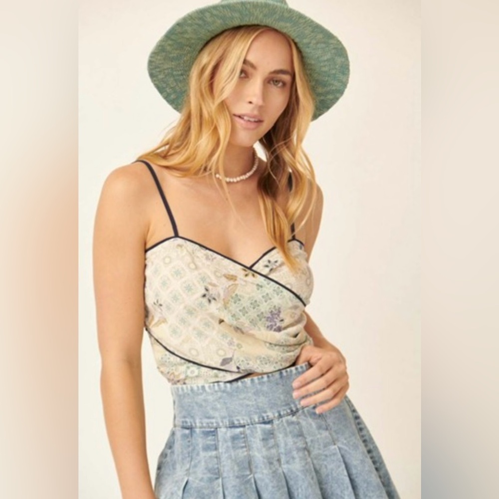Floral Print Women's Top